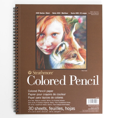 Strathmore, Sketchbooks & Pads, Art & School, 100#, Color Pencil, 30 sheet, 79250